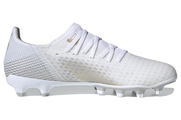 Бутсы мужские Adidas X Ghosted.3 Mg белые коричневые, 40 EU