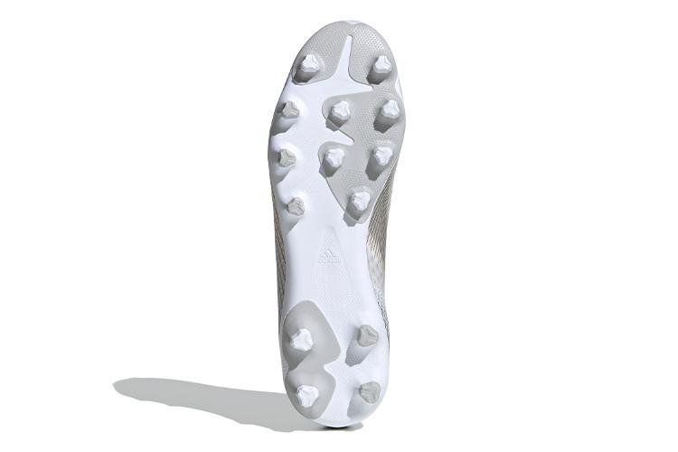 Бутсы мужские Adidas X Ghosted.3 Mg белые коричневые, 40 EU