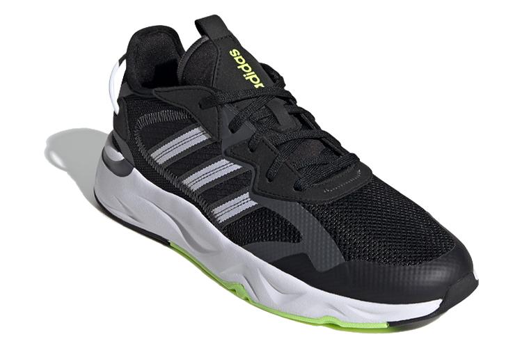Кроссовки мужские Adidas Futureflow Black White, 42 EU