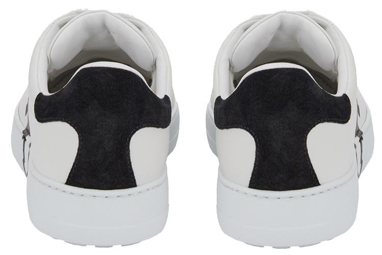 Кроссовки мужские FERRAGAMO Gancini белые, 39 EU