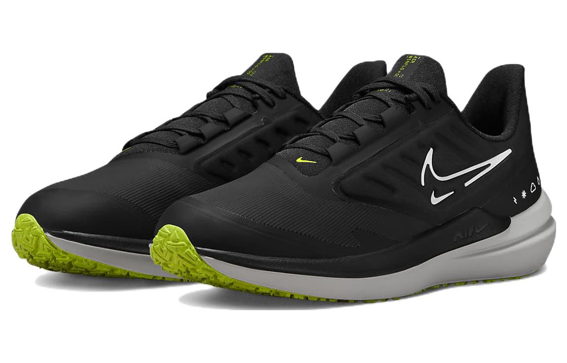 Кроссовки мужские Nike Air Zoom Winflo 9 Shield черные, белые, 39 EU