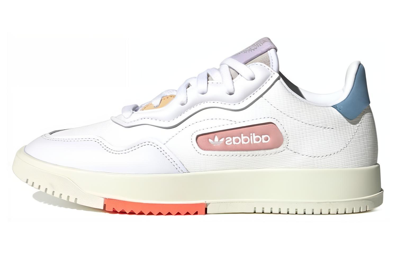 Кеды женские Adidas Sc Premiere белые с фиолетовым оттенком, 36 EU