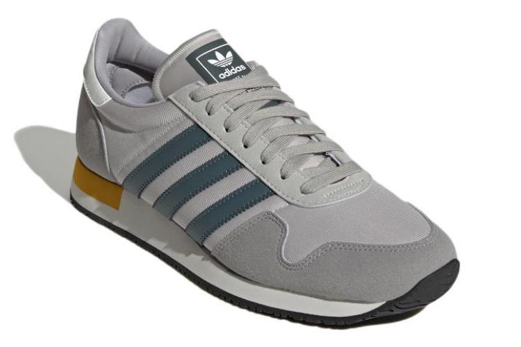 Кроссовки унисекс Adidas Usa 84 Crystal White Mustard, 35 2/3 EU
