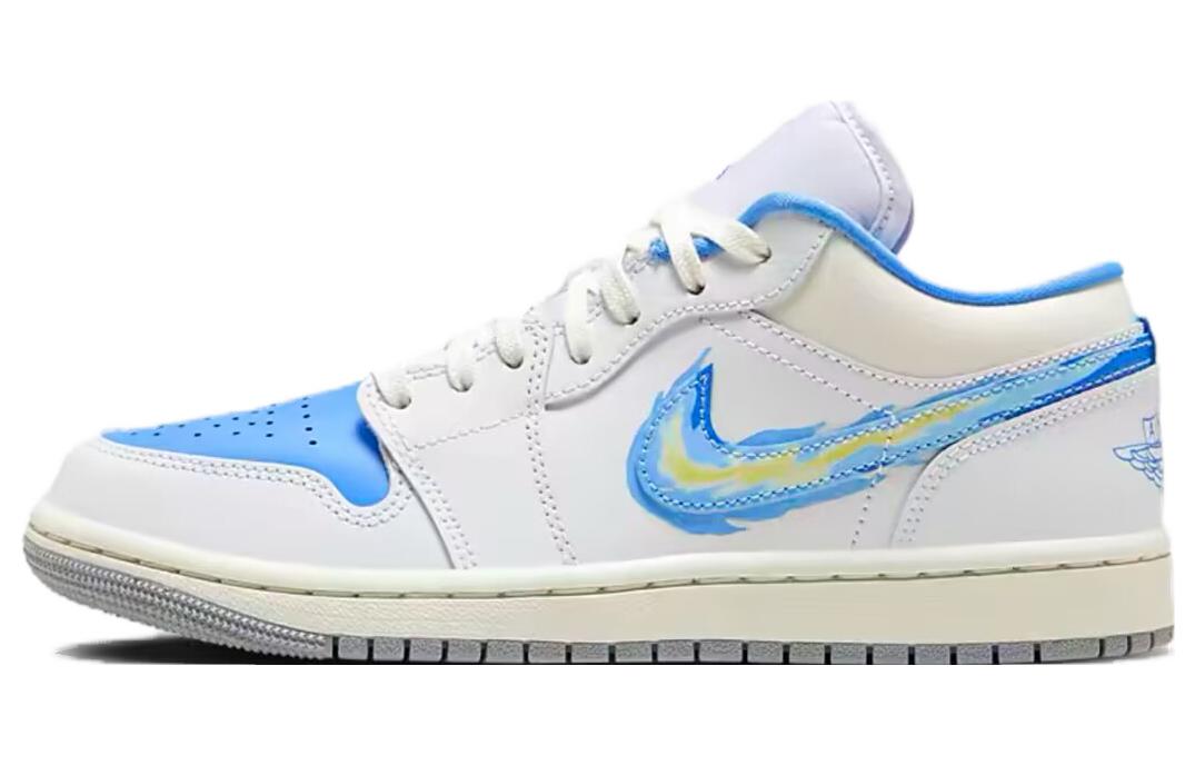 Кеды женские Jordan 1 Low Se Just Skate университетский синий