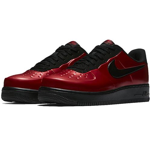 Кеды мужские Nike Air Force 1 Foamposite Pro красные, 40.5 EU
