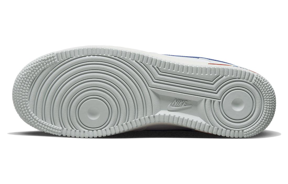 Кеды мужские Nike Air Force 1 Low '07 Usa Basketball белые-голубые, 40 EU