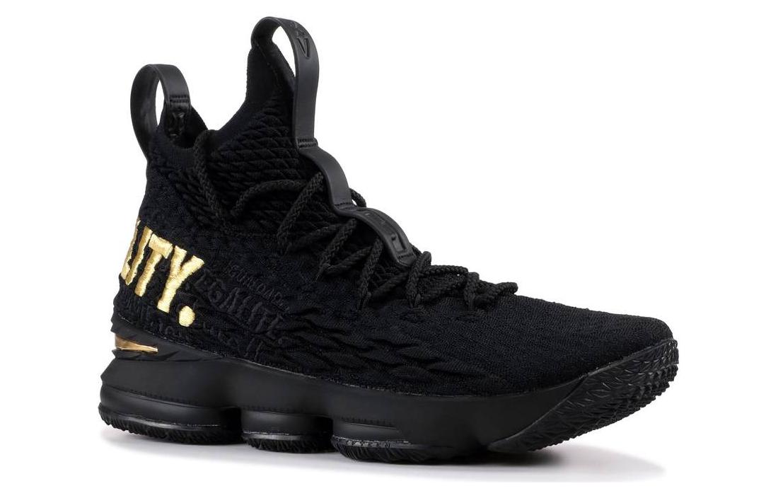 Кроссовки мужские Nike LeBron 15 Equality черные, 44.5 EU