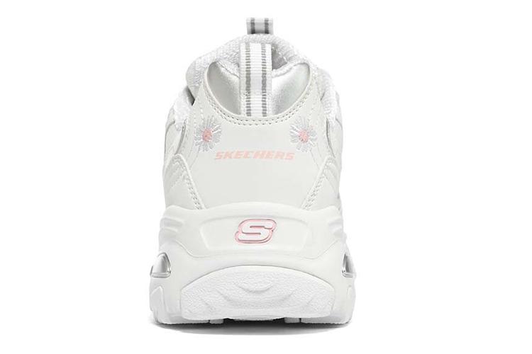 Кроссовки женские Skechers D'Lites белые-серые, 36.5 EU