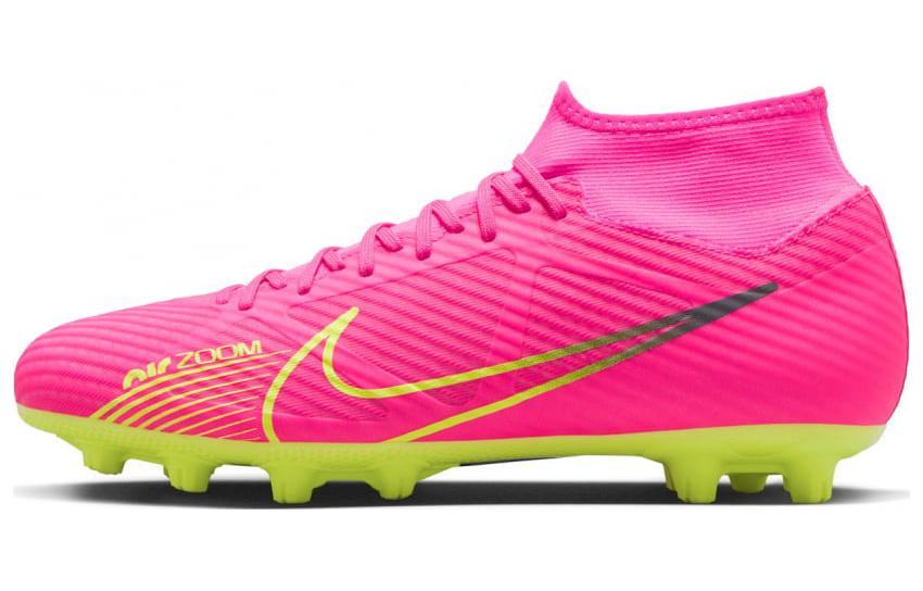 Футбольные бутсы Nike Mercurial Superfly 9 Academy HG розовые