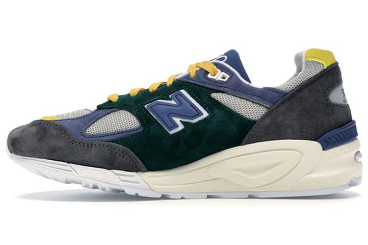 Кроссовки унисекс New Balance 990v2 Aime Leon Dore, blue-green