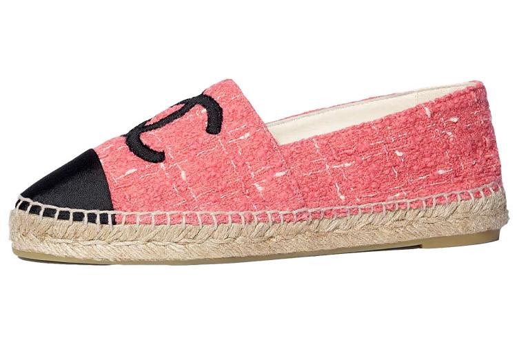 Эспадрильи женские CHANEL G29762Y54224K22903600B розово-черные, 36 EU