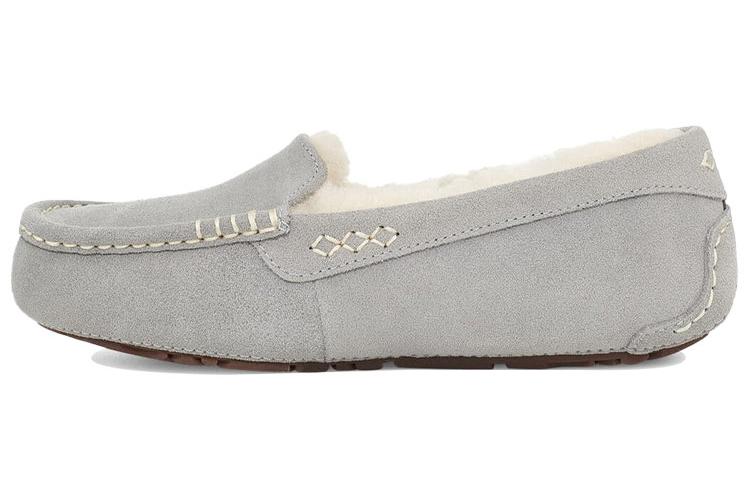 Мокасины женские UGG Ansley Slipper светло-серые, 42 EU