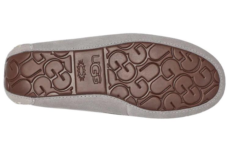 Мокасины женские UGG Ansley Slipper светло-серые, 42 EU
