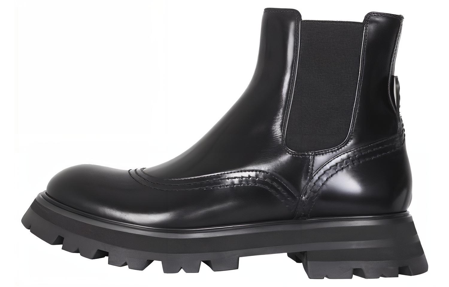 Челси-ботинки женские Alexander McQueen Wander черные, 40 EU