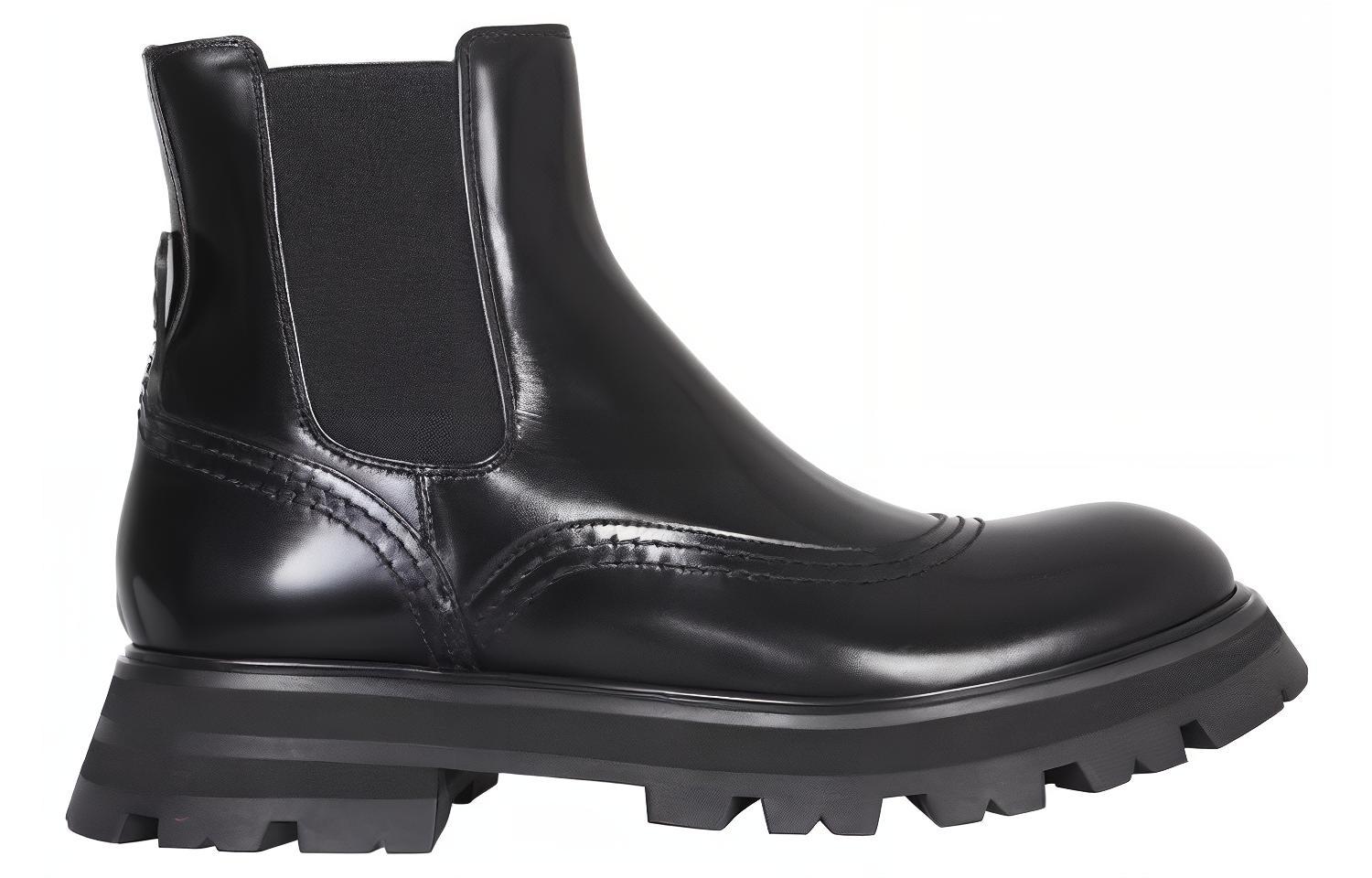 Челси-ботинки женские Alexander McQueen Wander черные, 40 EU