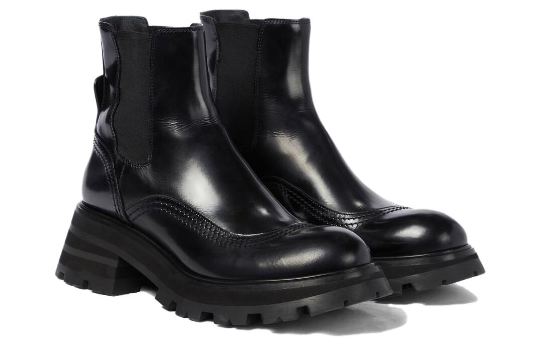 Челси-ботинки женские Alexander McQueen Wander черные, 40 EU