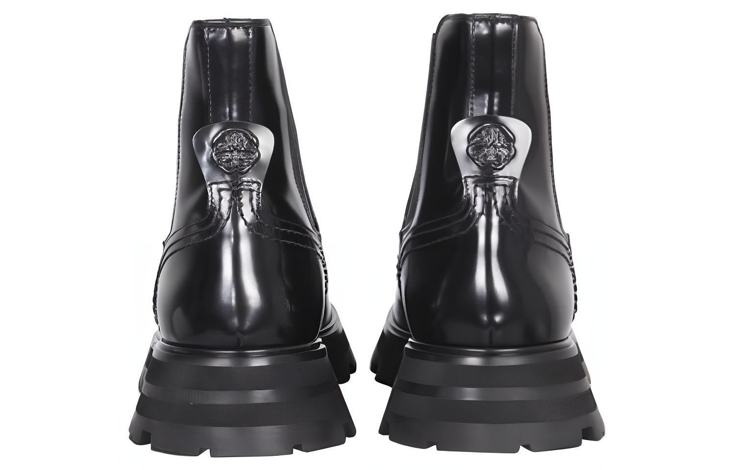 Челси-ботинки женские Alexander McQueen Wander черные, 40 EU