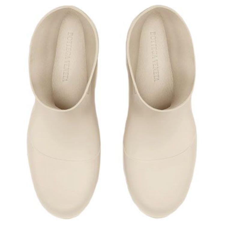 Ботинки мужские Bottega Veneta Puddle Rain Boots белые, 41 EU