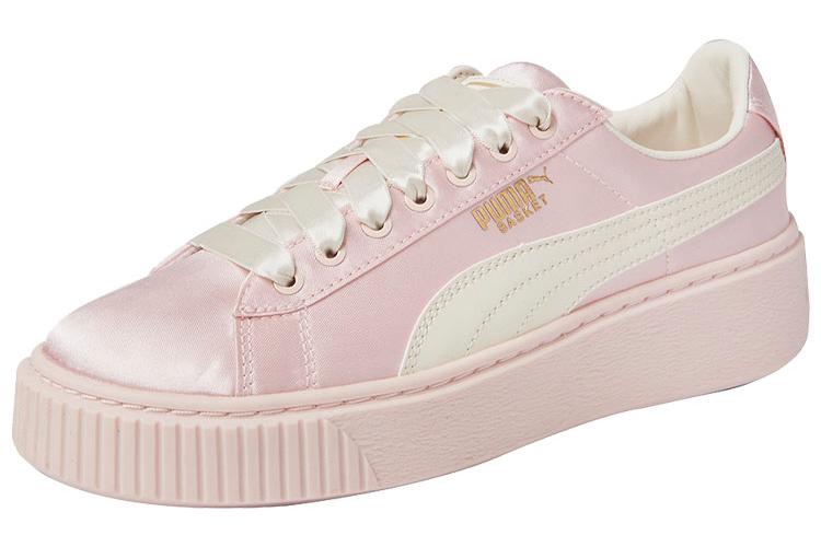 Кеды женские PUMA Basket Platform Tween розовые, 38 EU