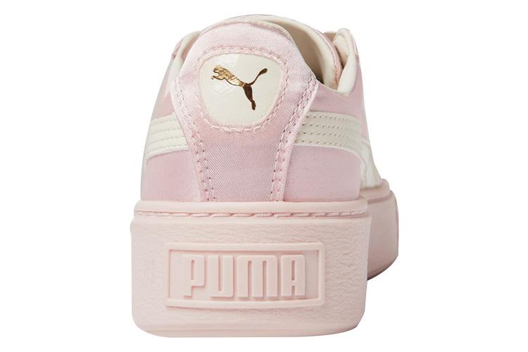 Кеды женские PUMA Basket Platform Tween розовые, 38 EU