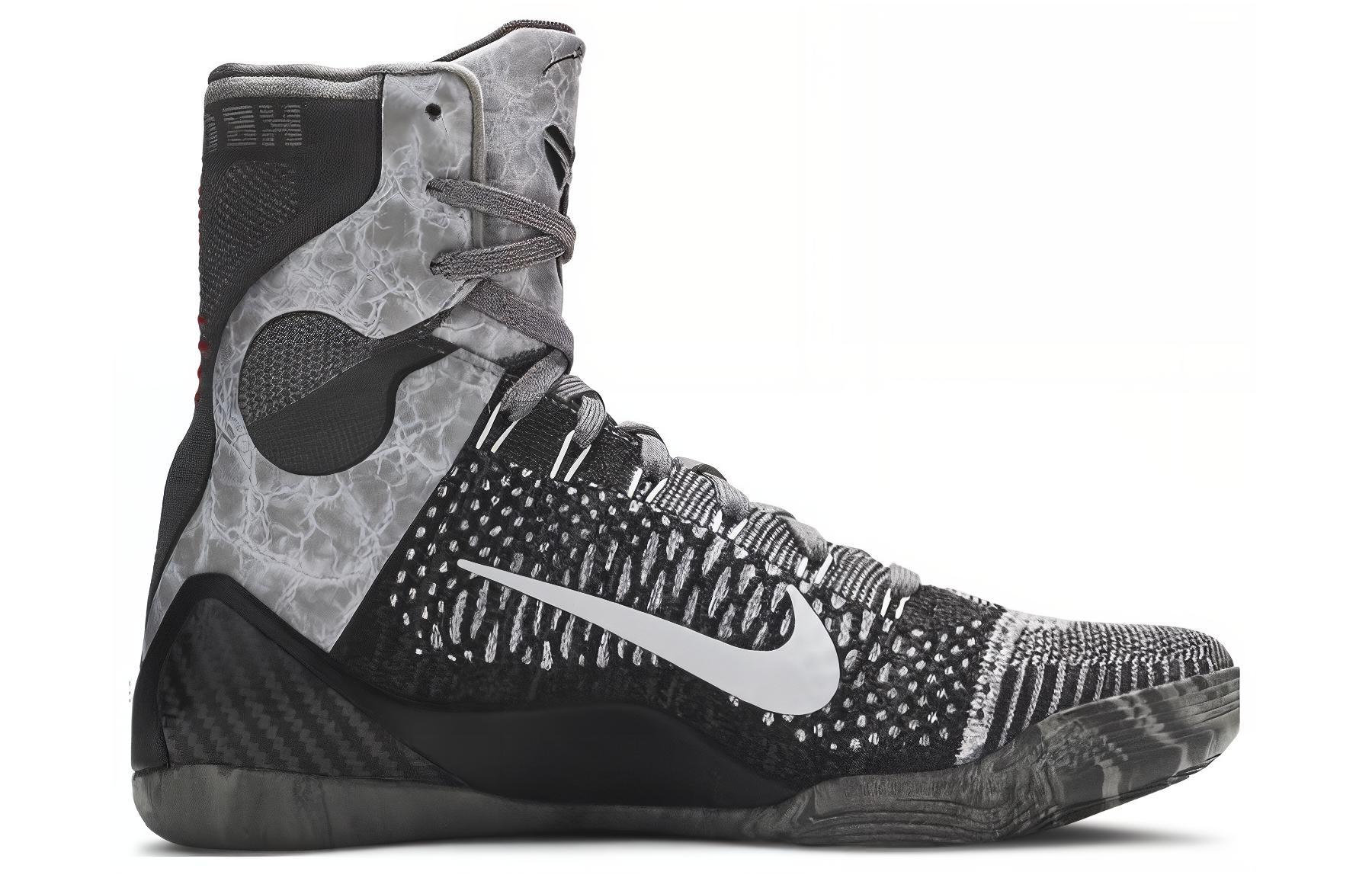 Кроссовки мужские Nike Kobe 9 Elite XDR base grey black, 40.5 EU