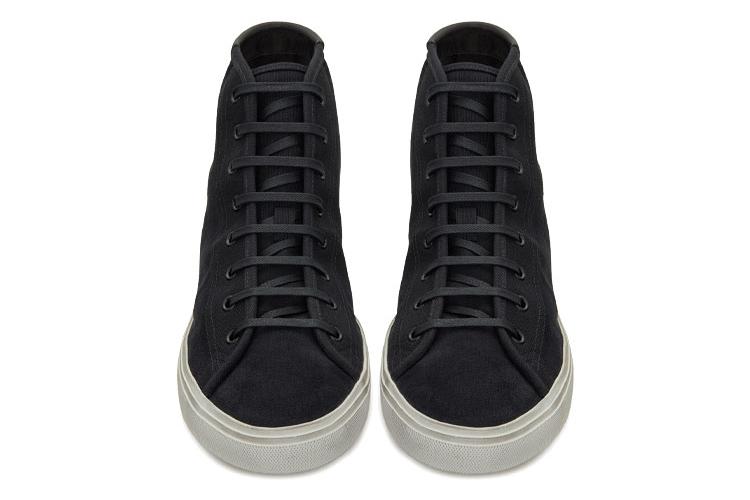 Кеды мужские SAINT LAURENT Malibu Mid черные, 40 EU
