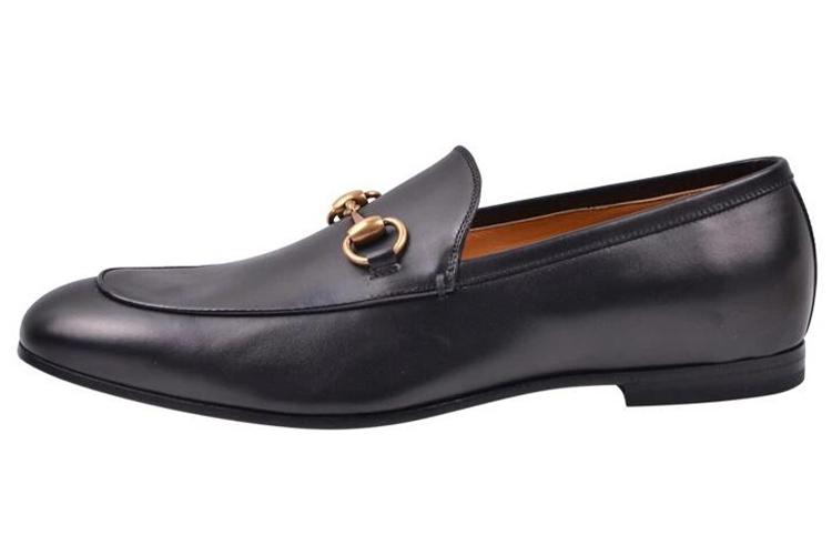 Ботинки мужские GUCCI Horsebit Quentin черные, 43 EU