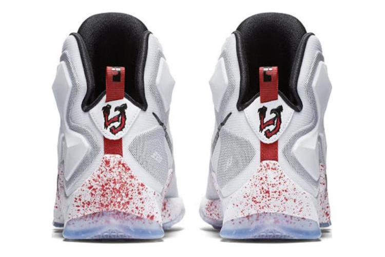 Кроссовки мужские Nike LeBron 13 Friday The 13th белые, 47.5 EU