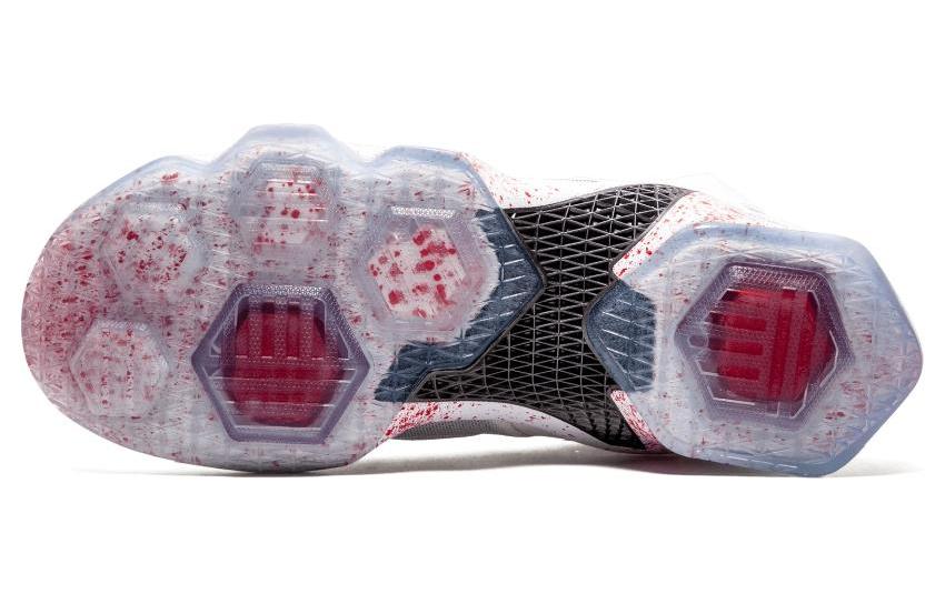 Кроссовки мужские Nike LeBron 13 Friday The 13th белые, 47.5 EU