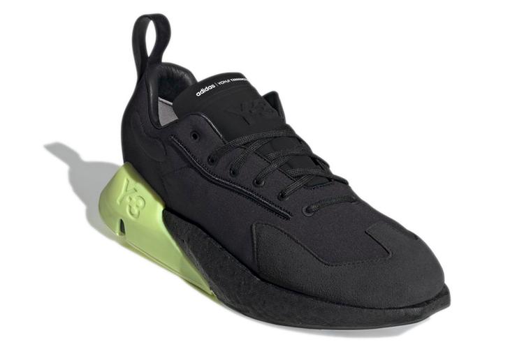 Кроссовки унисекс Adidas Y-3 Orisan черные, желтые, 38 EU