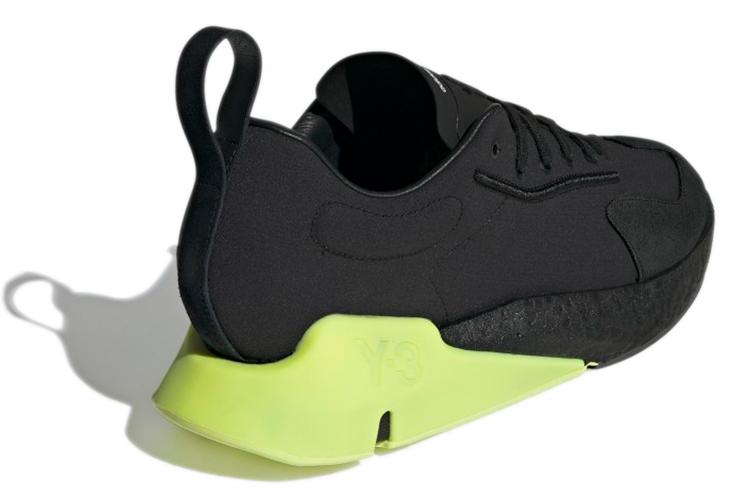 Кроссовки унисекс Adidas Y-3 Orisan черные, желтые, 38 EU