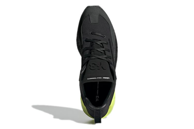 Кроссовки унисекс Adidas Y-3 Orisan черные, желтые, 38 EU