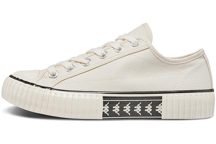 Кроссовки унисекс Kappa Coverage Slip Resistant Low Top белые, 35 EU