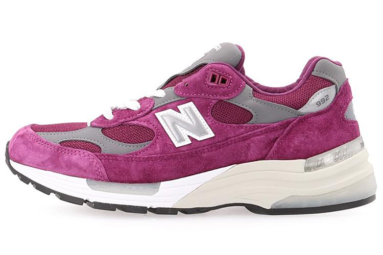 Кроссовки унисекс New Balance 992 Made In Usa purple grey