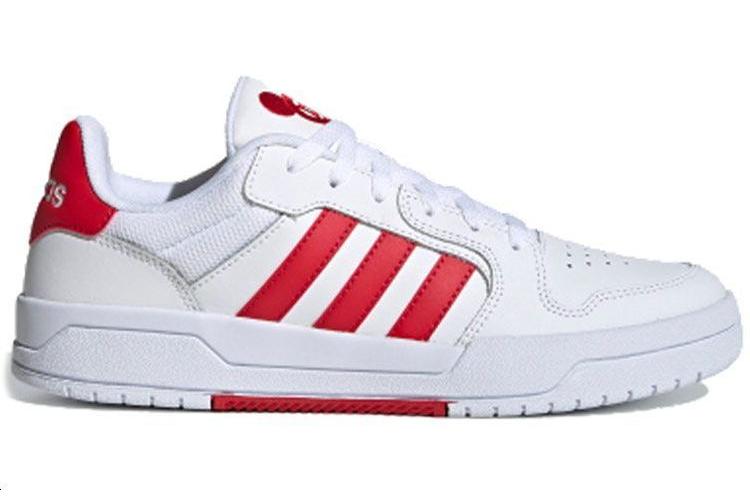 Кроссовки унисекс Adidas Entrap Disney белые, красные, 40 EU