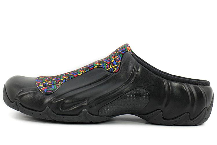 Шлепанцы мужские Nike Solo Slide Urban Jungle Gym черные-многоцветные