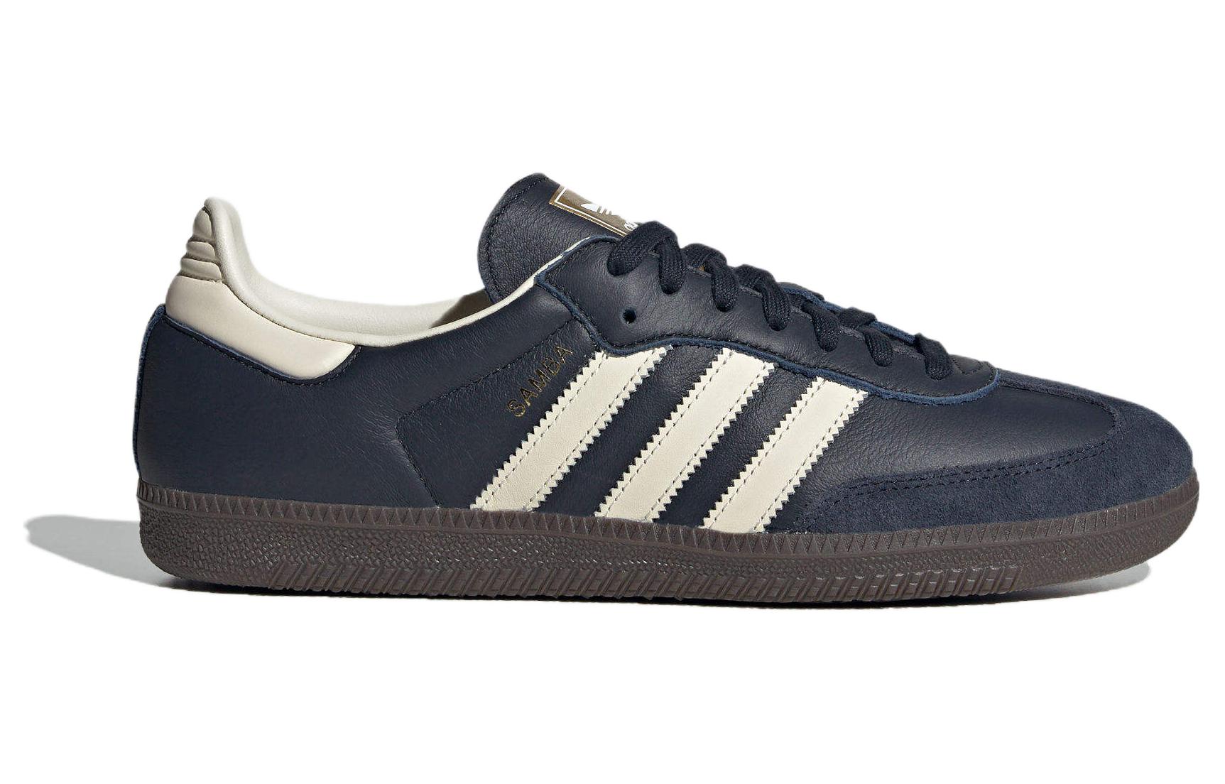 Кроссовки унисекс Adidas Samba OG, navy blue, 40 EU