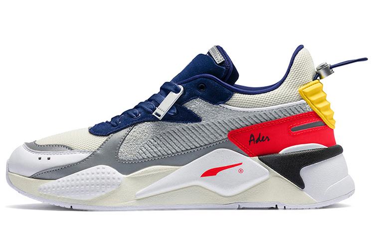 Кроссовки унисекс PUMA RS-X Ader Error синие-белые, 35.5 EU
