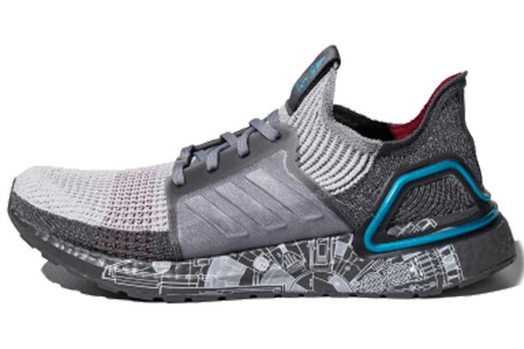 Кроссовки унисекс Adidas X UltraBoost 19 'Millenium Falcon', белые-серые