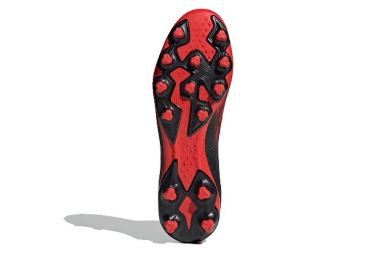 Футбольные бутсы мужские adidas Predator 20.3 Multi-Ground черные, красные, 40 2/3 EU