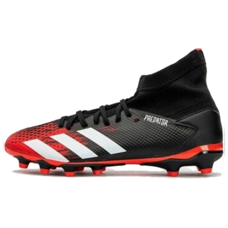 Футбольные бутсы мужские adidas Predator 20.3 Multi-Ground черные, красные, 40 2/3 EU