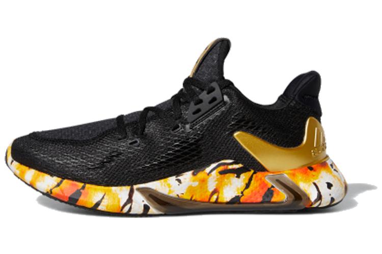 Кроссовки мужские Adidas Edge Xt 'CNY', черные-оранжевые, 40 2/3 EU