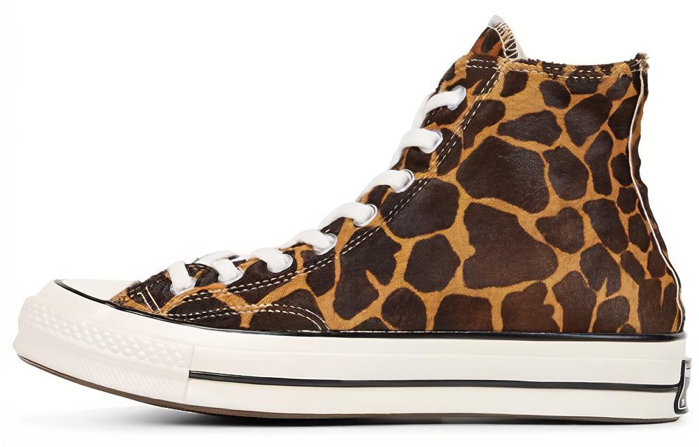 Кеды унисекс Converse Chuck Taylor All Star 70 Hi Pony Hair леопардовый принт