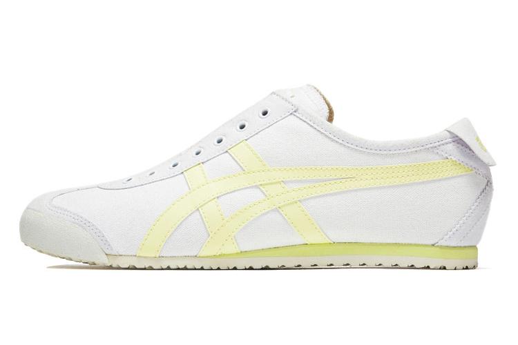 Кроссовки унисекс Onitsuka Tiger Mexico 66 белые-желтые, 38 EU