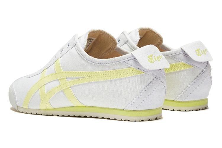 Кроссовки унисекс Onitsuka Tiger Mexico 66 белые-желтые, 38 EU