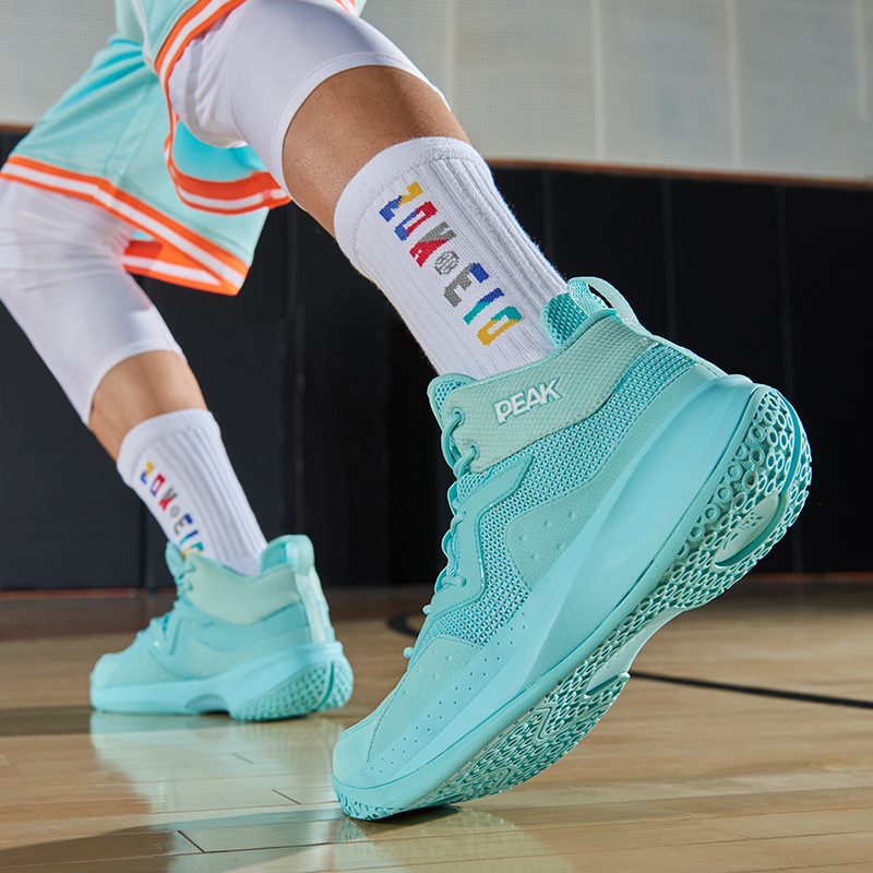 Кроссовки мужские PEAK DA120051冰兰, ice blue, 45 EU