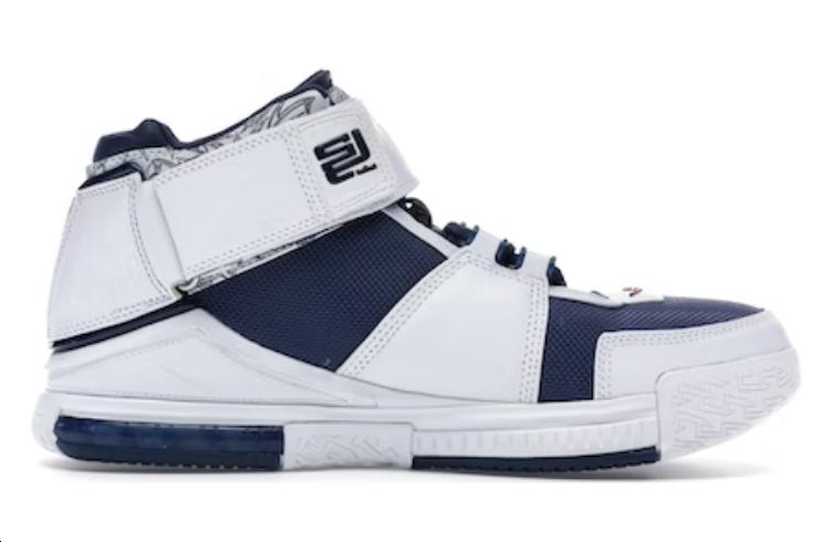 Кроссовки мужские Nike LeBron Zoom 2 midnight navy, 40.5 EU