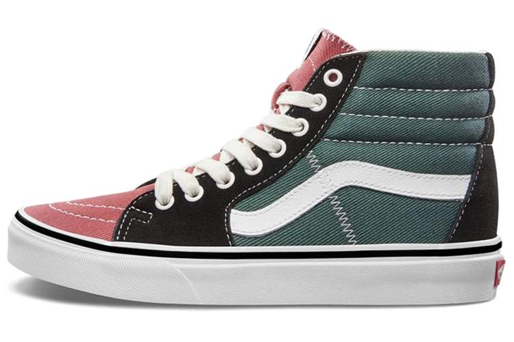 Кроссовки унисекс Vans Sk8 Hi Varsity многоцветные, 38 EU