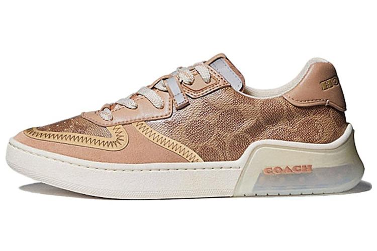 Кеды женские COACH CitySole Court темно-коричневые