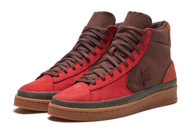 Кроссовки унисекс Converse Pro Leather 2000s, красные, 35.5 EU